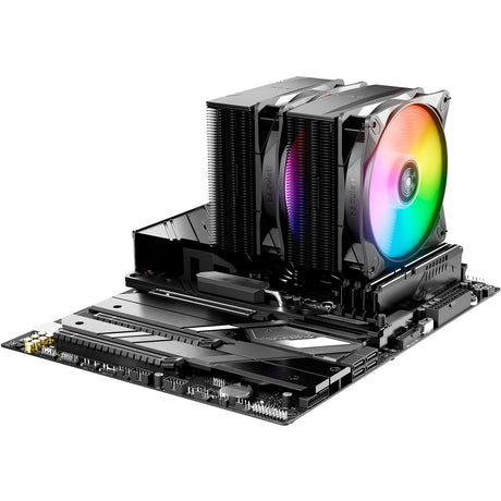 Bądź cicho! Chłodnica procesora Pure Rock Pro 3 LX RGB (czarna)