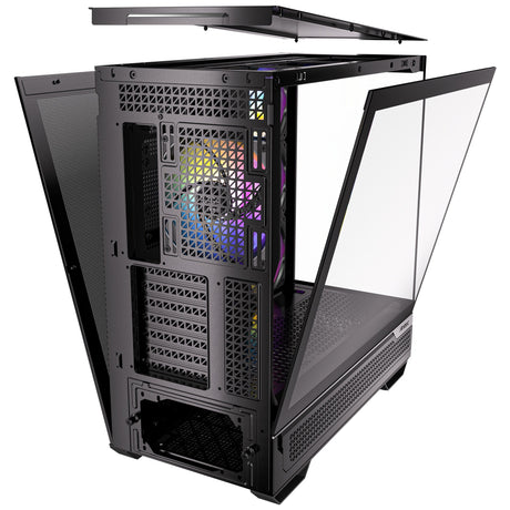 Obudowa midi tower Antec c7 argb (czarna | 2x USB-A | 1x USB-C | szkło hartowane)