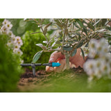 Kroplownik Gardena regulowany końcowy 0–15 l u kroplownika (czarny turkusowy, 10 szt.)
