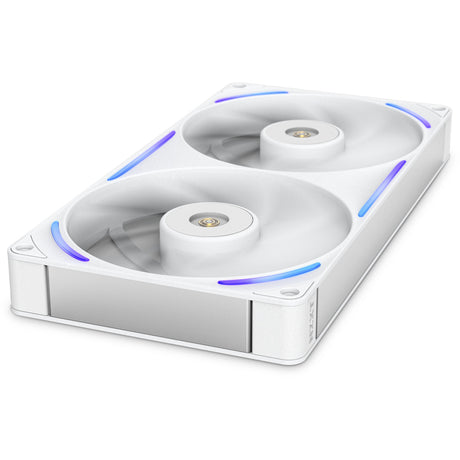 Wentylator wydajności Nzxt F280x RGB (biały, 2 sztuki, 280 x 140 x 30 mm, pwm)