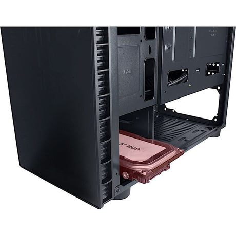 Obudowa midi tower Inter-tech cxc2 (czarna | 3x usb-a | okienko)