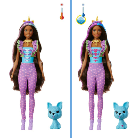 Barbie ujawnia kolory - lalka jednorożec w stylu fantasy
