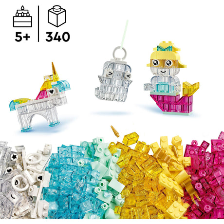 Lego klasyczne magiczne przezroczyste pudełko - 11040