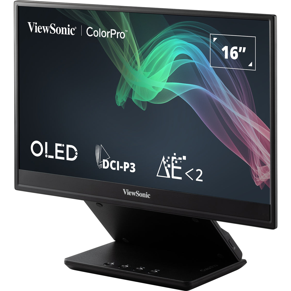 Monitor Viewsonic vp16-oled 16 (czarny (matowy), 1x micro HDMI, USB-C, dźwięk)