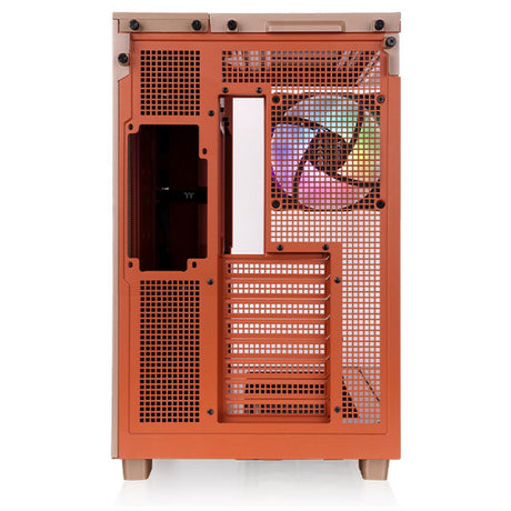 Thermaltake View 380 XL TG ARGB Gravel Sand Obudowa Midi Tower (jasnobrązowy | 2x USB-A | 1x USB-C | RGB | okno)