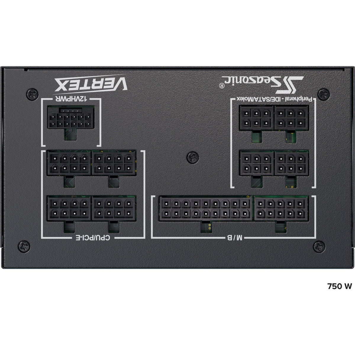 Seasonic vertex px-750, modułowy zasilacz 750 W (czarny, 2x pcie)