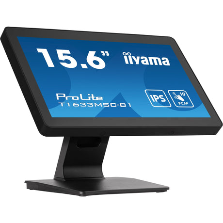 Monitor Iiyama prolite t1633msc-b1 15.6 z ekranem dotykowym (czarny, HDMI, Display Port, 2x USB-A)