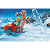 Playmobil Scooby Doo! - przygoda z zabawkami konstrukcyjnymi z duchami śniegu (70706)