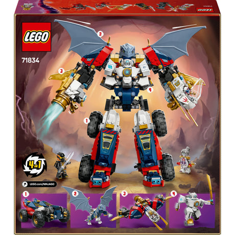 Lego Ninjago 71834 Ultra combo Zane'a