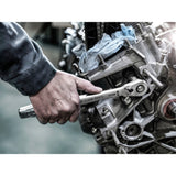 Zestaw narzędzi z grzechotką Zyklop Metal Wera 8100 sc 11 (czarno-zielony, 28-częściowy, dwukierunkowa grzechotka w całości z metalu)