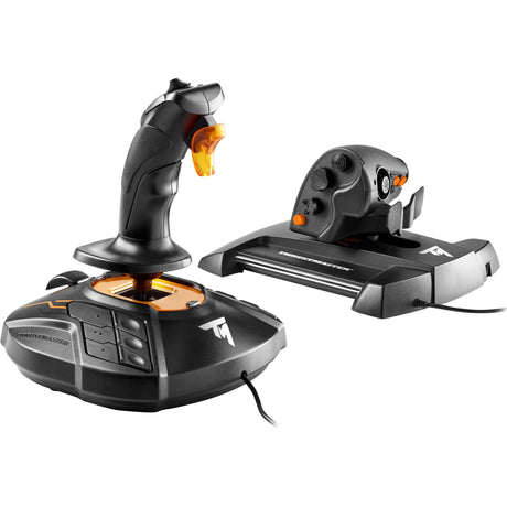 Thrustmaster T.16000M FCS Hotas Gaming Hotas (czarny pomarańczowy, PC)