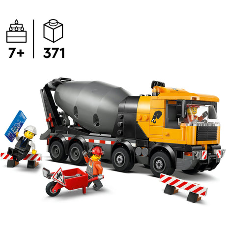 Lego City Świetne pojazdy 60478 Ciężarówka z cementem