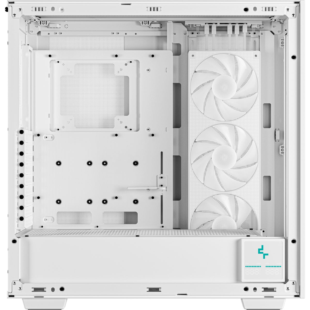 Obudowa midi tower Deepcool Morpheus (biała | 4x USB-A | 1x USB-C | RGB | szkło hartowane)