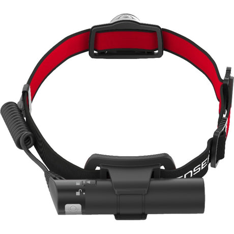 Latarka czołowa Ledlenser h8r oświetlenie led (czarny czerwony, 600 lm, 6000 - 8000k)