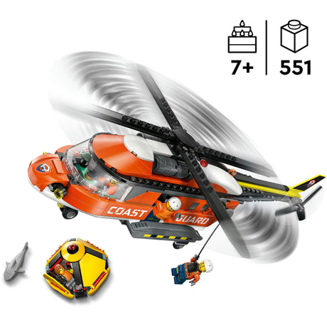 Lego City Exploration 60503 Helikopter straży przybrzeżnej