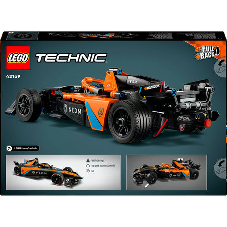 Lego Technic Samochód wyścigowy Formuły E Neom McLaren - 42169