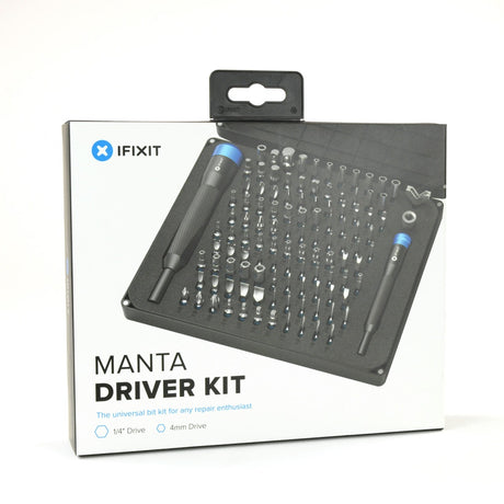 Ifixit manta - zestaw bitów sterownika 112-bitowego (czarno-niebieski)