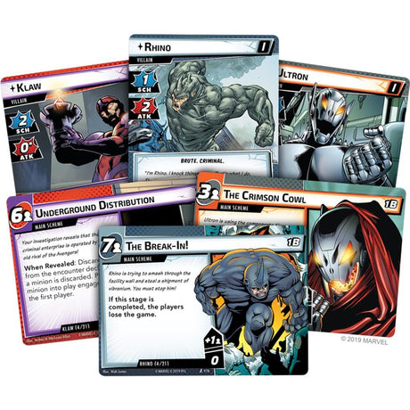 Asmodee Marvel Champions: gra karciana lcg (eng)