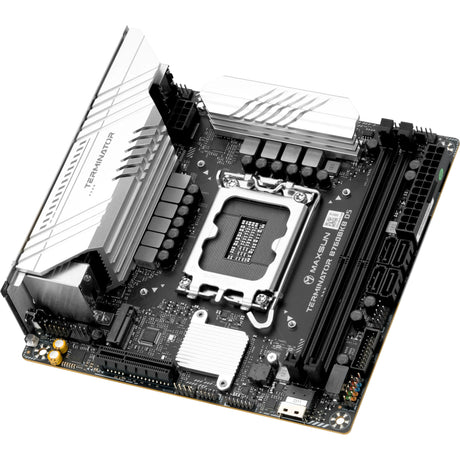Płyta główna Maxsun MS-Terminator B760BKB D5 WiFi Socket 1700 (czarna, RAID, 2,5 GB-LAN, WLAN, BT, dźwięk, µATX)