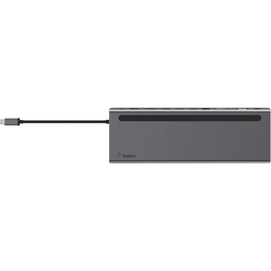 Stacja dokująca z koncentratorem USB-C Belkin Connect 11 w 1 (srebrno-czarna)