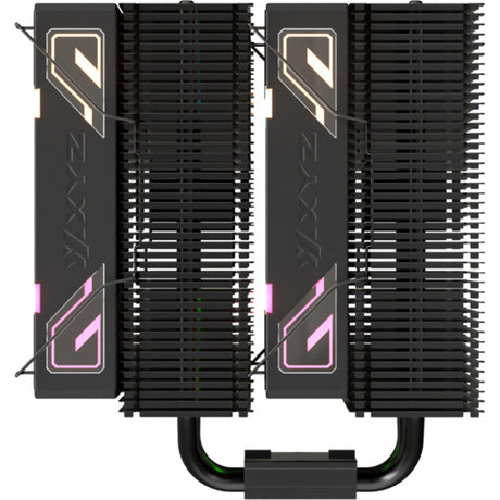 Chłodnica procesora Xyz PC Gear Thermax 6 Duo RGB (czarna, ARGB, PWM)