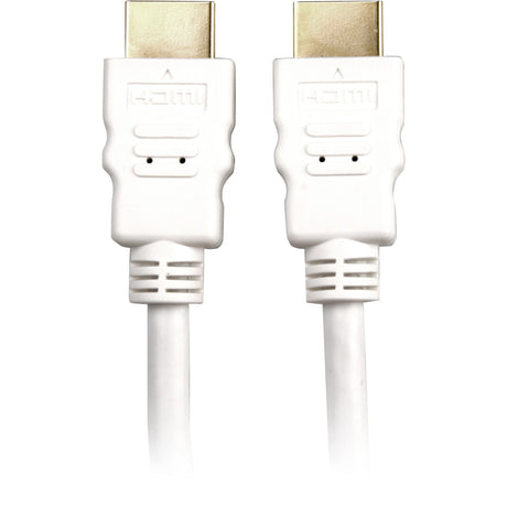 Kabel Sharkoon High Speed HDMI z Ethernetem (biały, 1 metr, 4k, pozłacany)