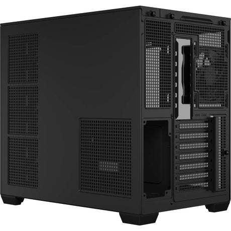 Obudowa midi tower Asus a32 plus (czarna | 2x USB-A | 1x USB-C | RGB | szkło hartowane)