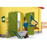 Świat farmy Schleich - duża stabilna, żółta figurka do zabawy
