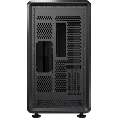 Cooler master masterframe 360 stage obudowa midi tower LCD (czarna | 2x USB-A | 1x USB-C | szkło hartowane)