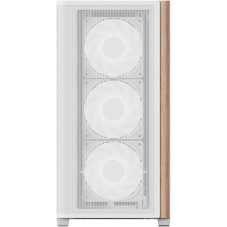 Obudowa mini tower Aerocool b301a (biała | 1x USB-A | 1x USB-C | RGB)