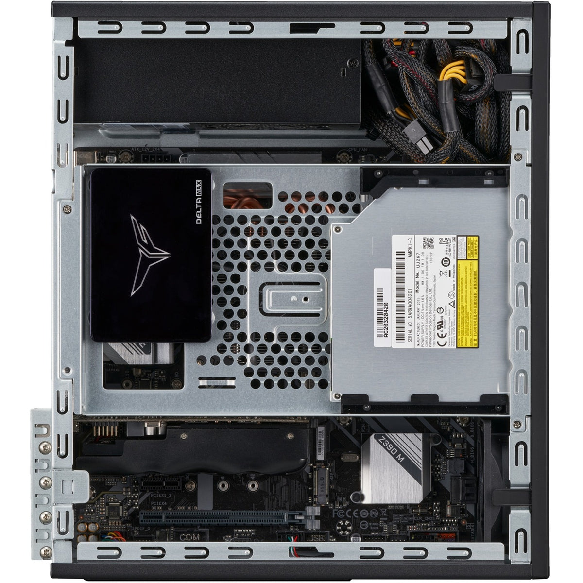 Obudowa HTC Silverstone sst-ml11b (czarna | 4x usb-a)