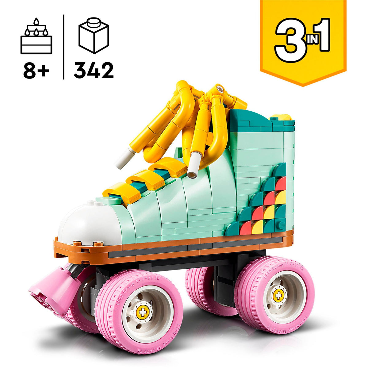 Lego Creator Wrotki 3w1 retro - 31148