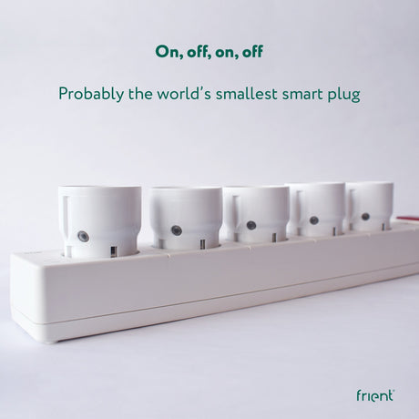 Wtyczka Frient smart plug mini 2 typ e (francuska) (biała, zigbee 3.0)