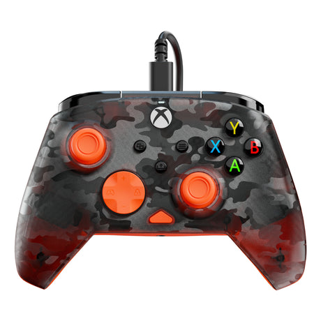Kontroler przewodowy Turtle Beach Rematch Core (czarny pomarańczowy, Xbox Series X|S, Xbox One, PC)