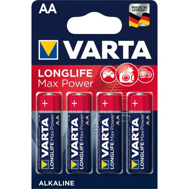 Bateria Varta Longlife Max Power AA (LR06) (4 sztuki)