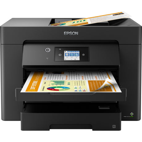 Epson Worker wf-7830dtwf uniwersalna drukarka atramentowa z funkcją faksu (skanowanie, kopiowanie, faksowanie, LAN, Wi-Fi)
