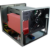 Obudowa mini tower Inter-tech sc-4004 (czarna | 1x USB-A)