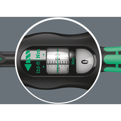 Zestaw kluczy dynamometrycznych Wera Click-Torque A6 1 (czarno-zielony)