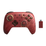 Kontroler bezprzewodowy 8bitdo Ultimate 2 - wuchang: opadłe pióra (ciemnoczerwony, 2,4 GHz bluetooth, usb, pc)