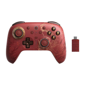 Kontroler bezprzewodowy 8bitdo Ultimate 2 - wuchang: opadłe pióra (ciemnoczerwony, 2,4 GHz bluetooth, usb, pc)