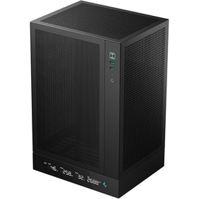 Obudowa cyfrowa mini tower Deepcool ch170 (czarna | 2x USB-A | 1x USB-C)