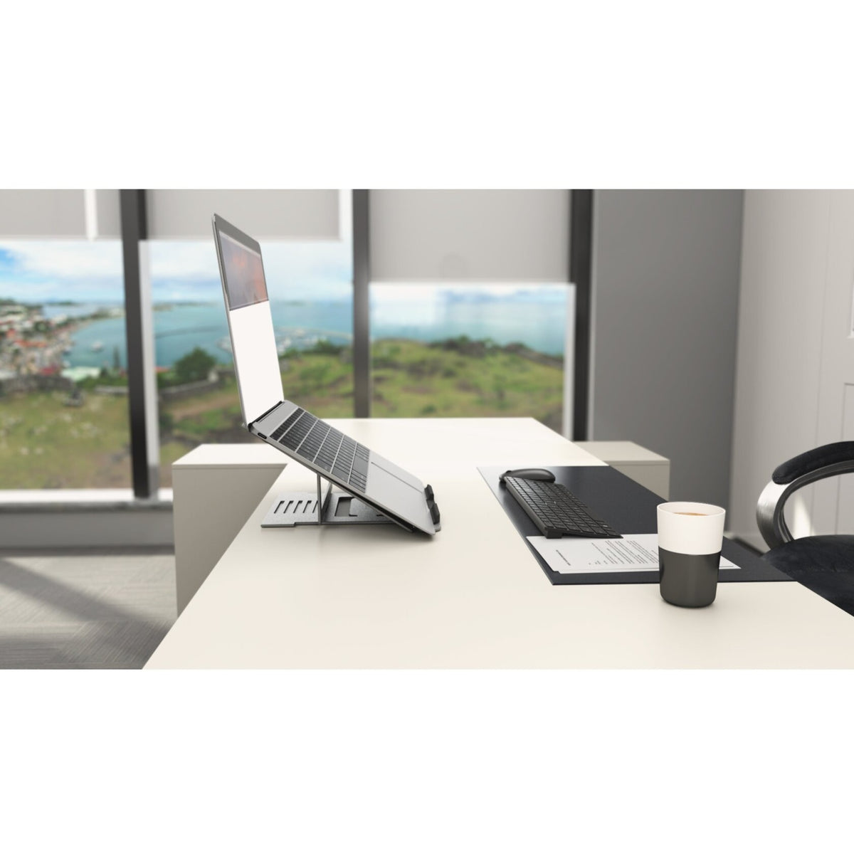 Aluminiowa podstawka pod laptopa Kensington Easy Riser (aluminium)