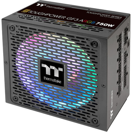 Modułowy zasilacz Thermaltake ToughPower GF3 ARGB Gen 5 EU o mocy 750 W (czarny, 4x PCIe)