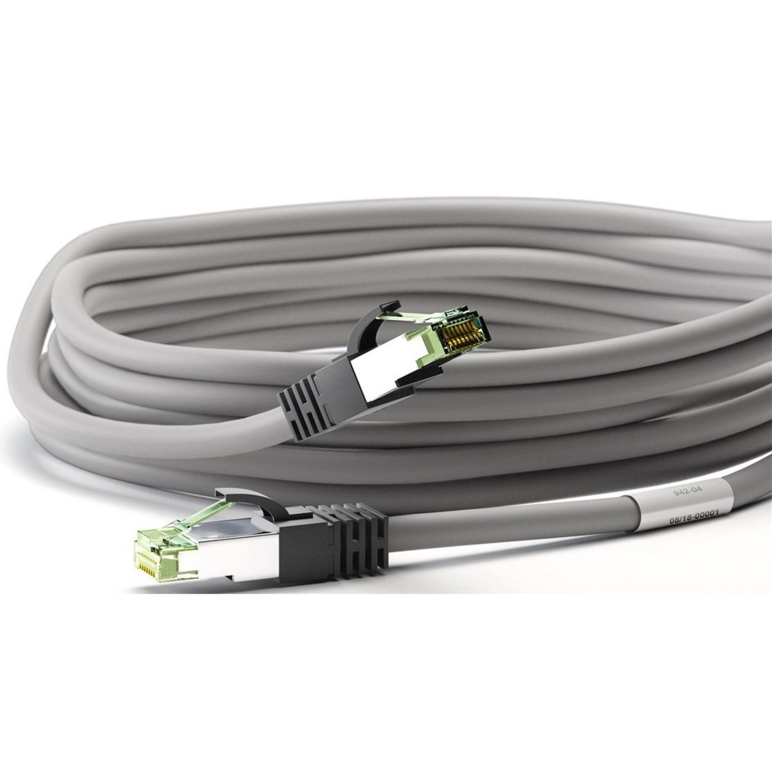 Kabel sieciowy Goobay kat. 8.1 s ftp (szary, 3 metry)