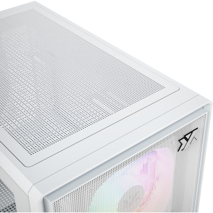 Obudowa Xyz pc gear atom midi tower (biała | 2x USB-A | 1x USB-C | szkło hartowane)