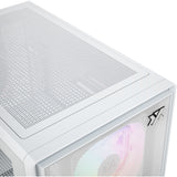Obudowa Xyz pc gear atom midi tower (biała | 2x USB-A | 1x USB-C | szkło hartowane)