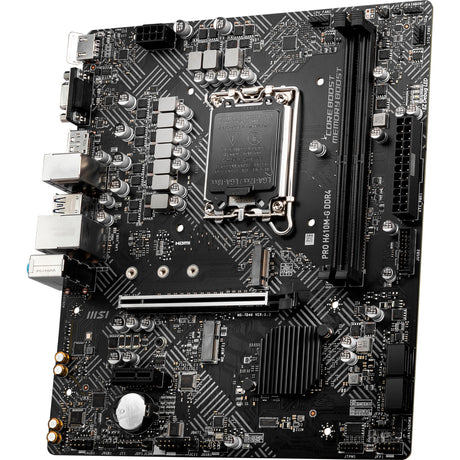 Płyta główna MSI Pro H610M-G DDR4 z gniazdem 1700 (GB-LAN, dźwięk, µATX)