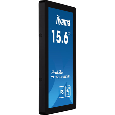 Monitor Iiyama prolite tf1633msc-b1 15.6 z ekranem dotykowym (czarny, HDMI, Display Port, 2x USB-A)