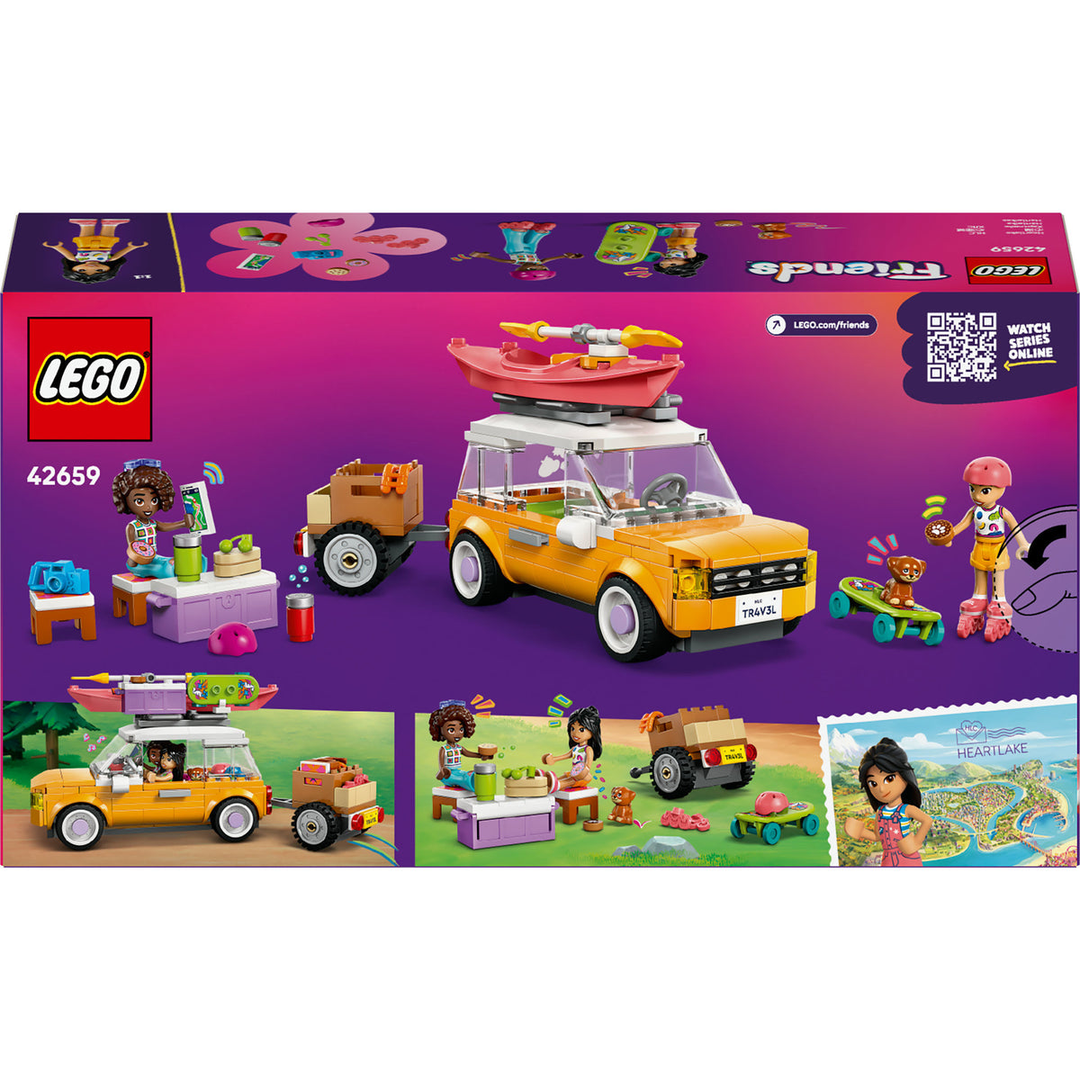 Lego Friends 42659 podczas wspólnej podróży