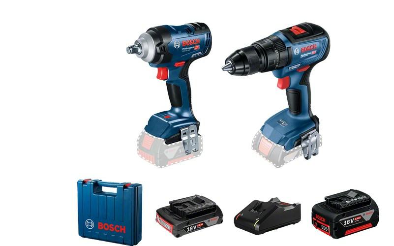 Bosch combo set 18v (gsb18v-50, gds18v-400) …